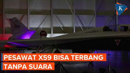 Penampakan dan Spesifikasi Pesawat Baru NASA, Bisa Terbang Melebihi Kecepatan Suara