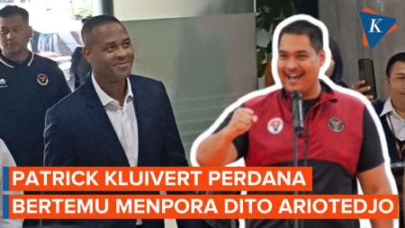 Patrick Kluivert Bertemu Menpora, Bahas Apa?