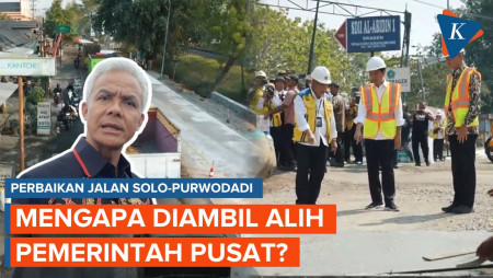 Perbaikan Jalan Solo-Purwodadi Diambil Alih Pemerintah Pusat, Ini Kata Ganjar