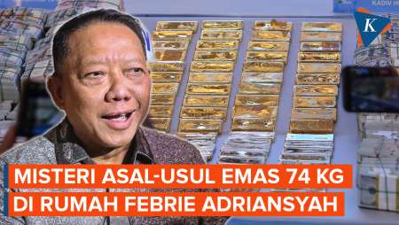 Misteri Asal-usul Emas 74 Kg dan Uang Miliaran di Rumah Febrie Adriansyah