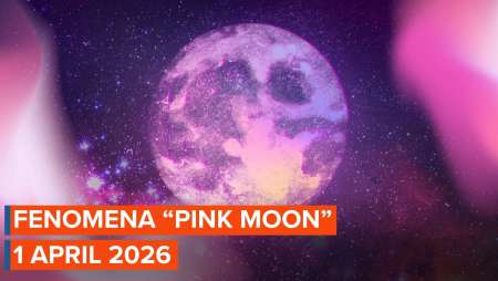 Fenomena Pink Moon 1-2 April 2026, Begini Cara Menyaksikannya di Indonesia