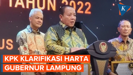 KPK Periksa Gubernur Lampung Terkait Penerimaan Mencurigakan di LHKPN