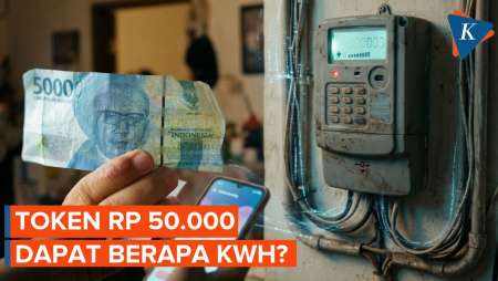 Token Listrik Rp50.000 Bisa Dapat 36 kWh? Ini Hitungannya