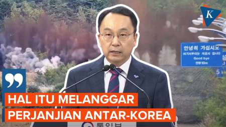 Korsel Kecam Keras Aksi Korut Ledakkan Jalan Perbatasan Mereka