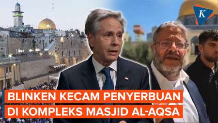 AS Semprot Israel soal Aksi Penyerbuan oleh Kelompok Radikal di Kompleks Masjid Al-Aqsa