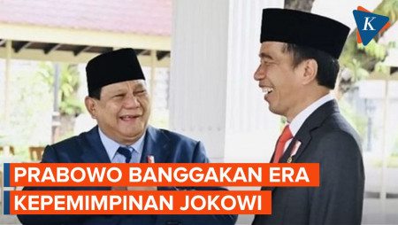 Prabowo Bersyukur Pemerintahan Indonesia Berada di Tangan Jokowi