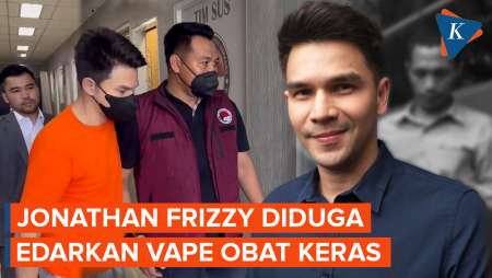 Jonathan Frizzy Tersangka, Diduga Edarkan Vape Berisi Obat Keras yang Diselundupkan dari Malaysia