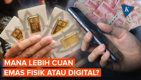 Safe Haven Saat Krisis, Emas Fisik atau Digital Lebih Cuan?