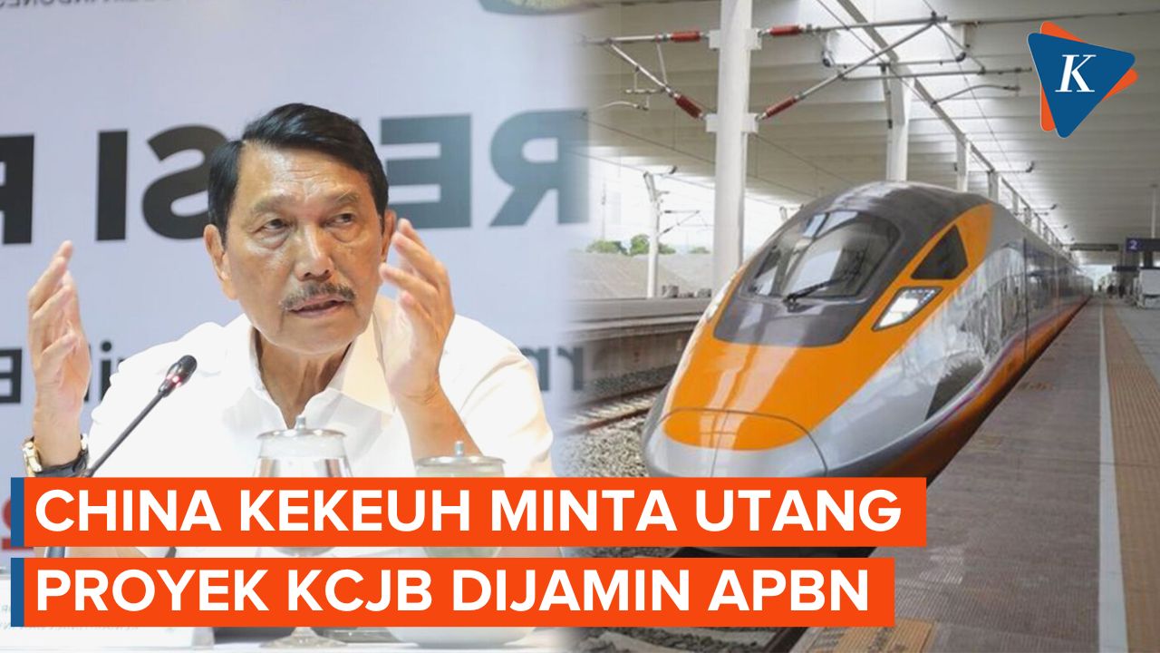 China Minta Utang Proyek KCJB Dijamin APBN, Begini Jawaban Luhut