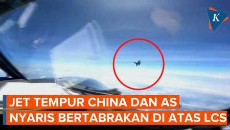 Jet Tempur China Cegat Pesawat Bomber B-52 AS di LCS, Nyaris Tabrakan Terpaut 3 Meter