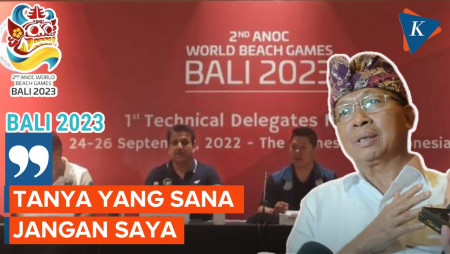 Koster Persilakan Tanya Panitia soal Batalnya World Beach Games di Bali