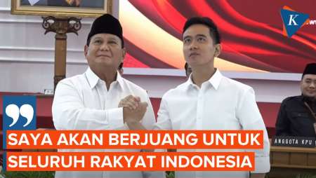 Prabowo: Saya Akan Berjuang untuk Seluruh Rakyat, Termasuk yang Tidak…