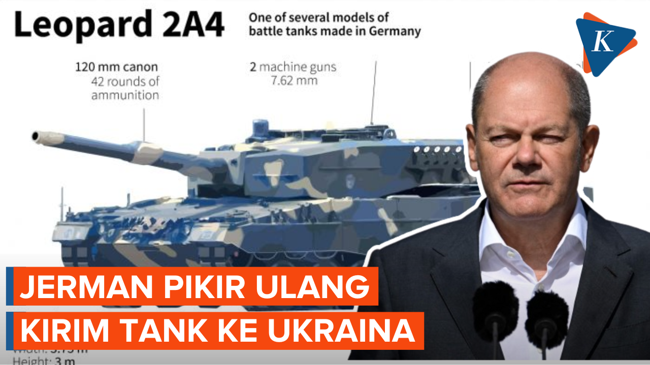Jerman Pikir Ulang Kirim Tank ke Ukraina
