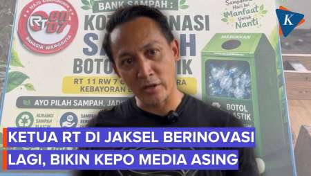 Ketua RT Di Jaksel Bikin “Smart Geprek” Kelola Sampah, Sampai Disorot Media Singapura