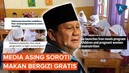 Saat Media Asing Soroti Makanan Bergizi Gratis yang Dimulai Hari Ini