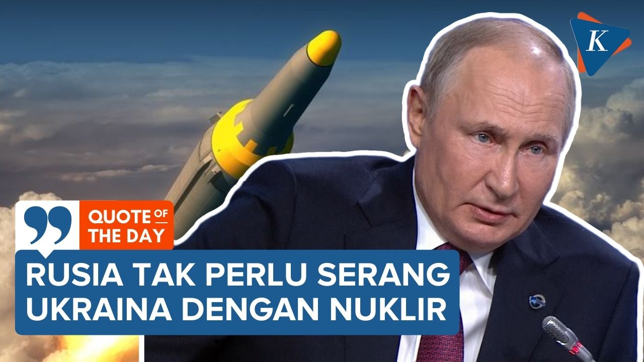 Putin Sebut Tak Ada Gunanya Gunakan Senjata Nuklir di Ukraina