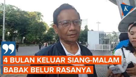 Banyak Istirahat Usai Pilpres, Mahfud: Babak Belur Rasanya