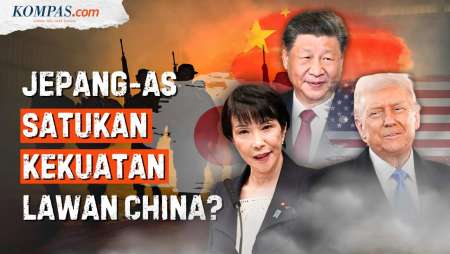 Jepang "Dibekingi" AS Punya Kekuatan Lawan China