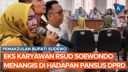 Tangis Eks Pegawai RSUD di Hadapan Pansus Pemakzulan Bupati Pati, Ada Apa?