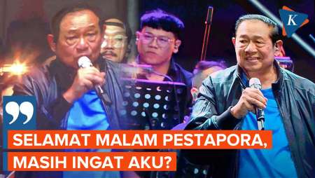 Duet dengan Para Penyanyi di Pestapora, SBY: Masih Ingat Aku?