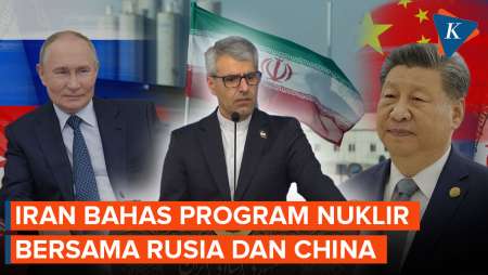 Iran Bakal Bertemu Rusia dan China untuk Bahas Program Nuklir