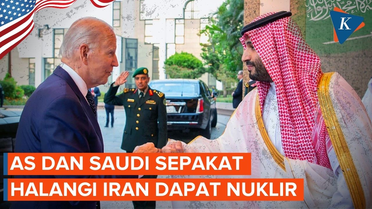 AS dan Arab Saudi Sepakat Halangi Iran Dapat Senjata Nuklir
