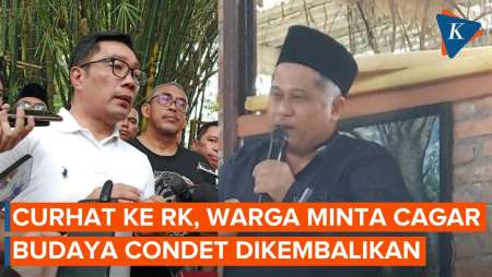 Warga Curhat ke RK, Minta SK Cagar Budaya Condet Dikembalikan