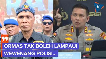 Soal GRIB Ikut Bubarkan Demo, Polda Metro: Tak Boleh Lampaui Polisi