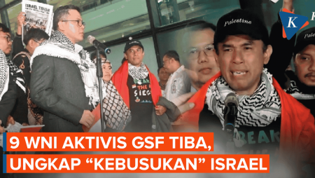 Detik-detik 9 WNI Aktivis Global Sumud Tiba Di Indonesia, Ceritakan Penyiksaan Israel