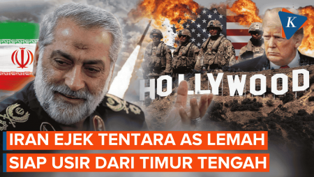 Iran Ejek Militer AS Lemah Yang Dibikin Kuat Lewat Pencitraan