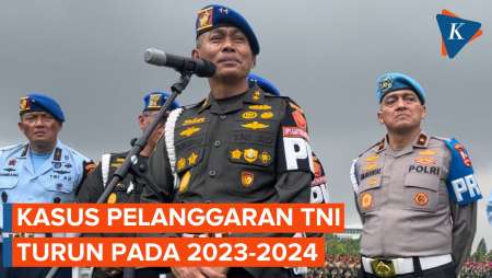 Angka Kasus Pelanggaran Prajurit TNI Disebut Turun pada 2024