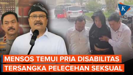 Mensos Temui Pria Disabilitas Tersangka Pelecehan Seksual di Mataram