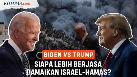 Biden Vs Trump, Siapa yang Berjasa dalam Gencatan Senjata Israel-Hamas?