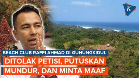 Duduk Perkara Raffi Ahmad Batalkan Proyek Beach Club di Gunungkidul