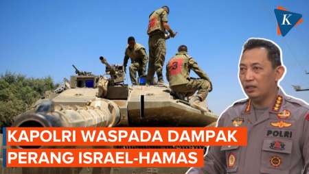 Kapolri Minta Jajarannya Waspada, Perang Israel-Hamas Berpotensi Bangkitkan Sel-sel Teroris