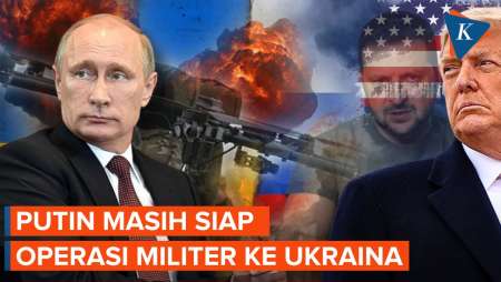 Tak Takut Ancaman Trump! Putin Siap Lanjutkan Operasi Militer ke Ukraina