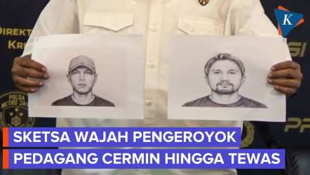 Polisi Tunjukkan Sketsa Wajah 2 Pengeroyok Bambang Di Pejompongan
