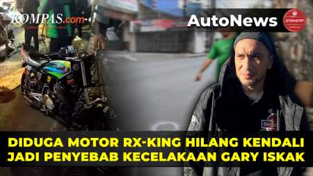 Penyebab Kecelakaan Gary Iskak: Motor RX-King Diduga Hilang Kendali