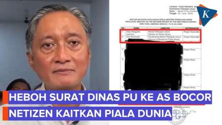 Kementerian PU Klarifikasi Nama Anak Dan Istri Menteri Di Surat Dinas Ke AS