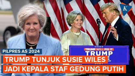 Trump Tunjuk Susie Wiles Jadi Kepala Staf Gedung Putih, Siapa Dia?