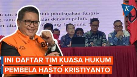 PDI-P Siapkan 17 Pengacara untuk Bela Hasto, Salah Satunya Eks Jubir KPK