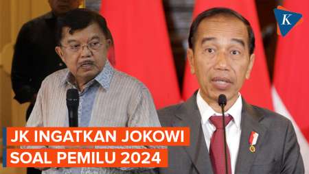 'Sentil' Jokowi, Jusuf Kalla: Bagaimana 2045 Baik kalau 2024 Tidak Baik?