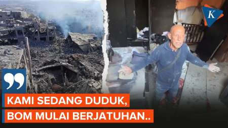 Warga Tirus Lebanon Tunjukkan Potret Kehancuran Usai Serangan Udara Israel