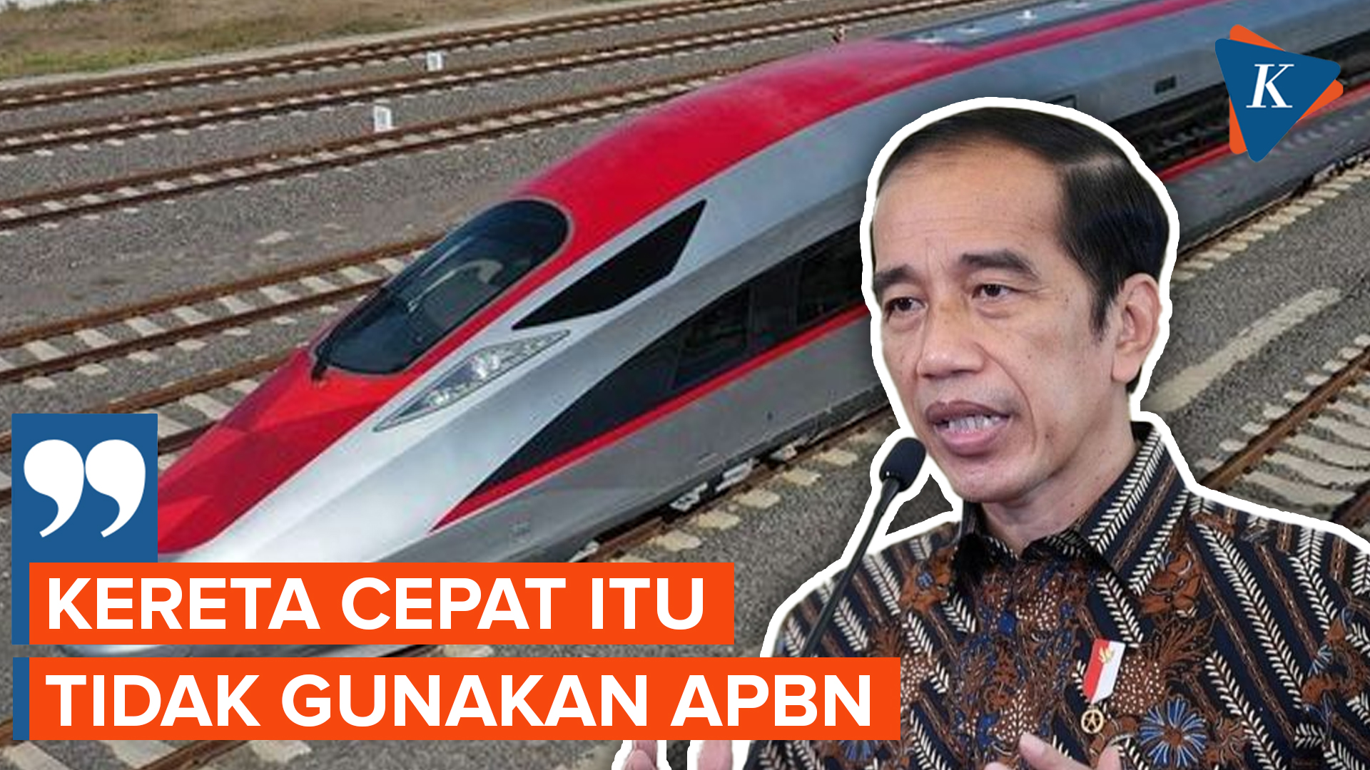Mengingat Janji Jokowi Saat Pilih China di Proyek Kereta Cepat Jakarta-Bandung