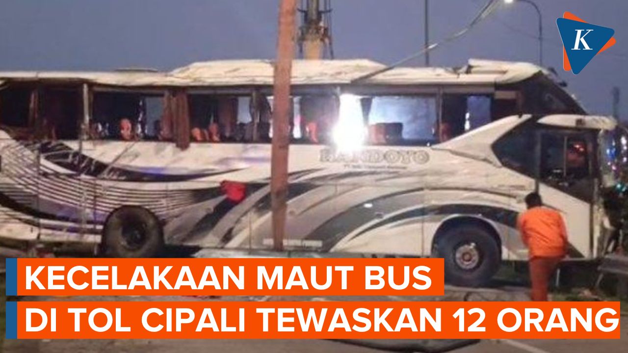 Video: Kronologi Kecelakaan Bus Di Tol Cipali, 12 Meninggal Dunia