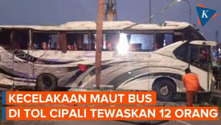 Kronologi Kecelakaan Bus di Tol Cipali, 12 Meninggal Dunia