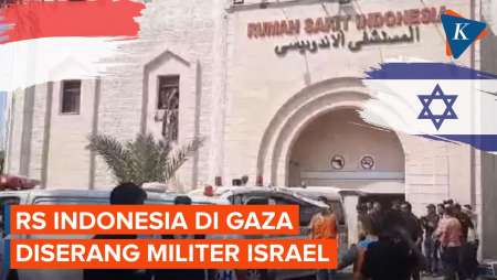 RS Indonesia Di Gaza Diserang Tank Israel
