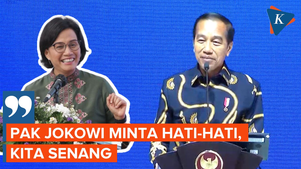 Sri Mulyani Senang Diminta Jokowi 'Eman-eman' Gunakan Uang Negara