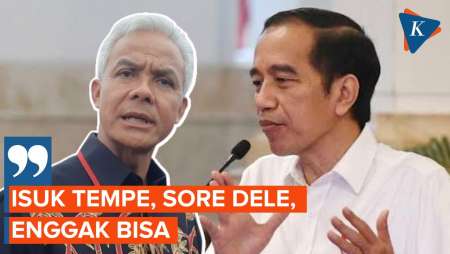 Sikap dan Pernyataan Jokowi Dinilai Sering Berbeda, Ganjar: Sulit Rakyat Mempercayai