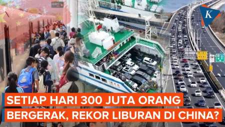 1,52 Miliar Perjalanan, Libur Hari Buruh Dorong Mobilitas “Raksasa” Di China